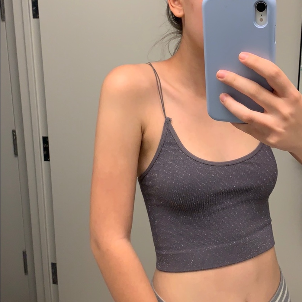 Out From Under (Urban Outfitters) Ribbed Crop Cami